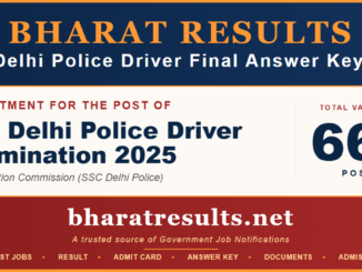 SSC Delhi Police Driver Result 2026