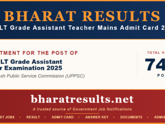 UP LT Grade Assistant Teacher Mains 2026