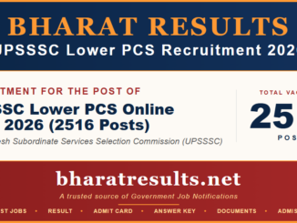 UPSSSC Lower PCS Recruitment 2026