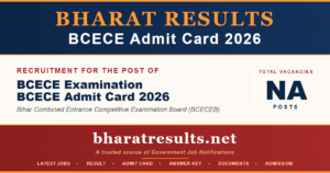BCECE Admit Card 2026