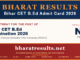Bihar CET B.Ed Admit Card 2026