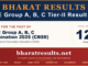 CBSE Group A, B, C Tier-II Result 2026