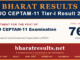 DRDO CEPTAM-11 Tier-I Result 2026