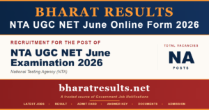 NTA UGC NET June Online Form 2026