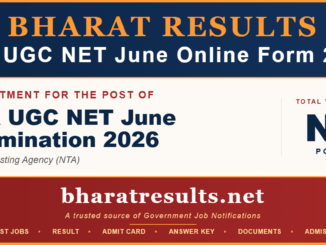 NTA UGC NET June Online Form 2026