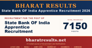 SBI Apprentice Recruitment 2026 Notification