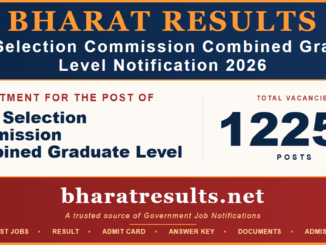 SSC CGL Notification 2026