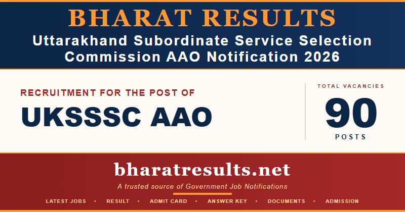 Uttarakhand Subordinate Service Selection Commission (UKSSSC)