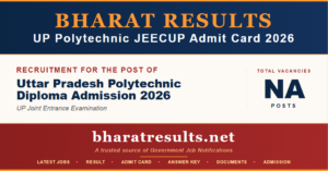 UP Polytechnic JEECUP Answer Key 2026