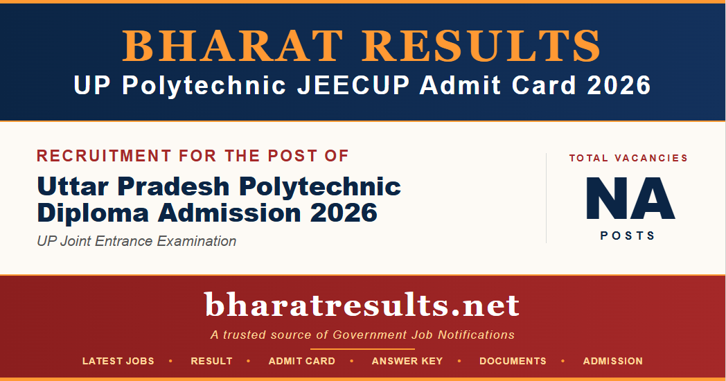 UP Polytechnic JEECUP Online Form 2026