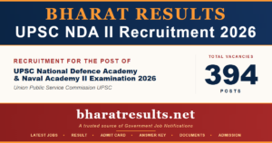 UPSC NDA II Online Form 2026