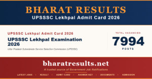 UPSSSC Lekhpal Admit Card 2026
