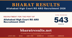 Allahabad High Court RO ARO Recruitment 2026