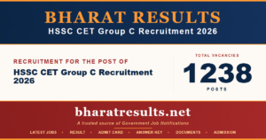 HSSC CET Group C Recruitment 2026