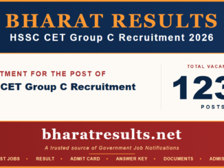 HSSC CET Group C Recruitment 2026
