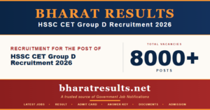 Haryana CET Group D Recruitment 2026