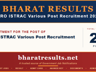 ISRO ISTRAC Various Post Recruitment 2026