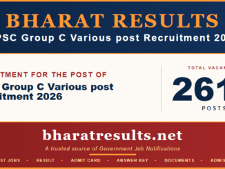 MPSC Group C Various Post 2026