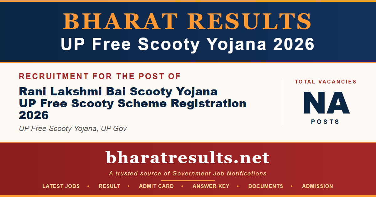 UP Free Scooty Yojana 2026