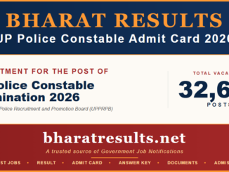 UP Police Constable Admit Card 2026