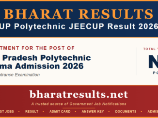 UP Polytechnic JEECUP Result 2026