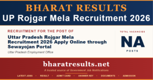 UP Rojgar Mela Recruitment 2026