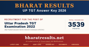 UP TGT Answer Key 2026