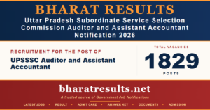 UPSSSC Auditor and Assistant Accountant 2026