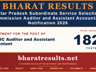 UPSSSC Auditor and Assistant Accountant