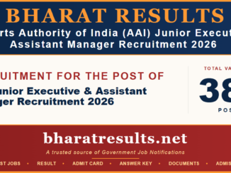 AAI Junior Executive & Assistant Manager Recruitment 2026