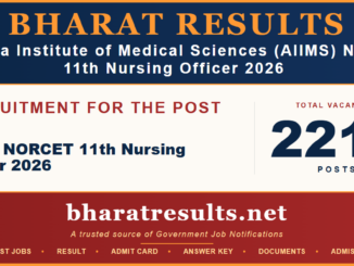 AIIMS NORCET 11th Nursing Officer 2026