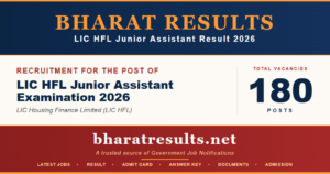 LIC HFL Junior Assistant Result 2026