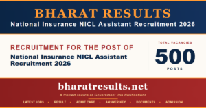 National Insurance NICL Assistant Recruitment 2026