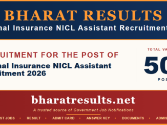 National Insurance NICL Assistant Recruitment 2026