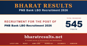 PNB Bank LBO Recruitment 2026