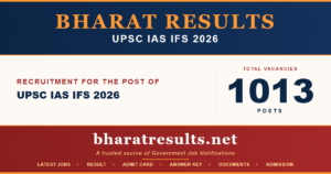 UPSC IAS IFS 2026