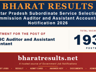 UPSSSC Auditor and Assistant Accountant Recruitment 2026