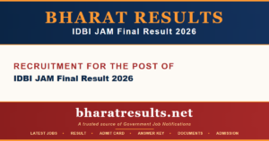 IDBI JAM Final Result 2026