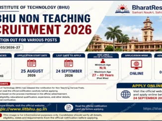 IIT BHU Non Teaching Recruitment 2026