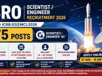 ISRO ICRB Scientist Engineer Recruitment 2026