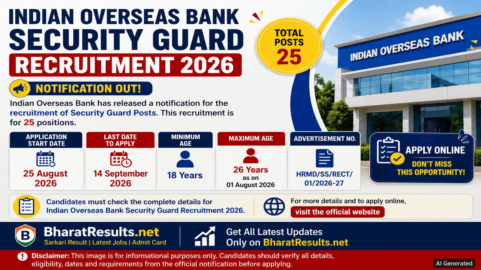 Indian Overseas Bank Security Guard Recruitment 2026 1 IndianOverseasBankSecurityGuardRecruitment2026