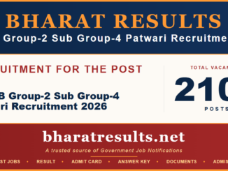 MPESB Group-2 Sub Group-4 Patwari Recruitment 2026