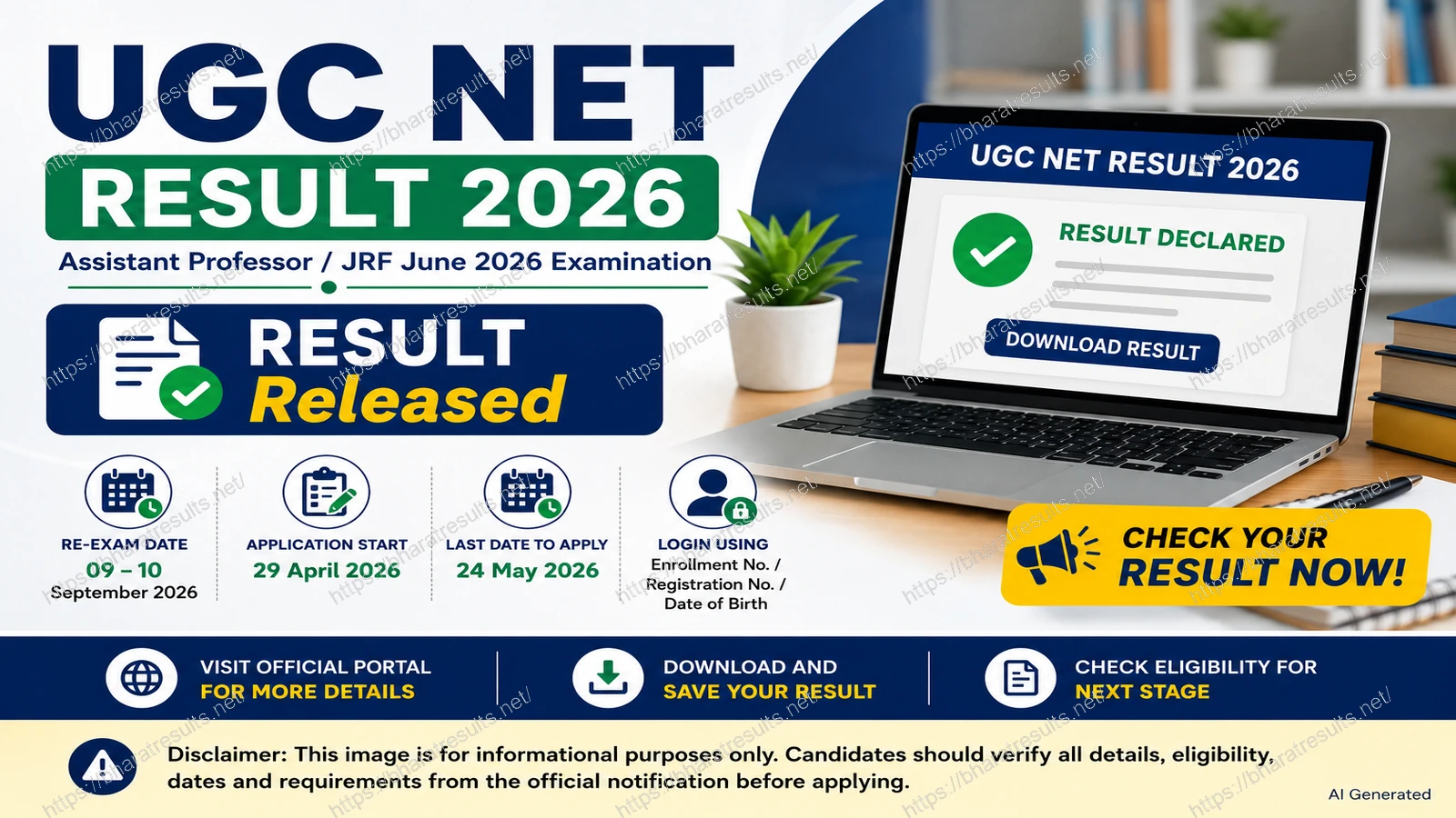 NTA UGC NET June Result 2026 - Out 1 NTA UGC NET June Result 2026