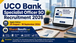 UCO Bank Specialist Officer SO Recruitment 2026