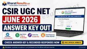 NTA CSIR UGC NET June Answer Key 2026