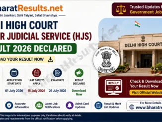 Delhi High Court Higher Judicial Service HJS Result 2026