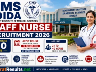 GIMS Noida Staff Nurse Recruitment 2026