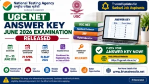NTA UGC NET June Answer Key 2026