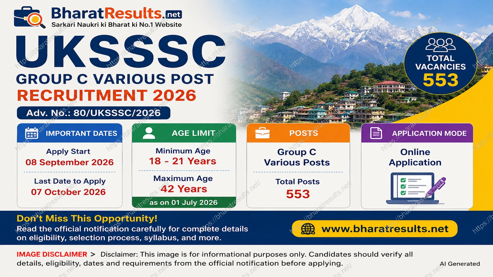 UKSSSC Group C Various Post Recruitment 2026 1 UKSSSC Group C VariousPostRecruitment2026